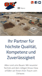 Mobile Screenshot of bauunternehmen-blatt.de